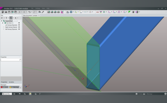 Encaixes perfeitos realizado com ArTube, software de programação para tubo laser